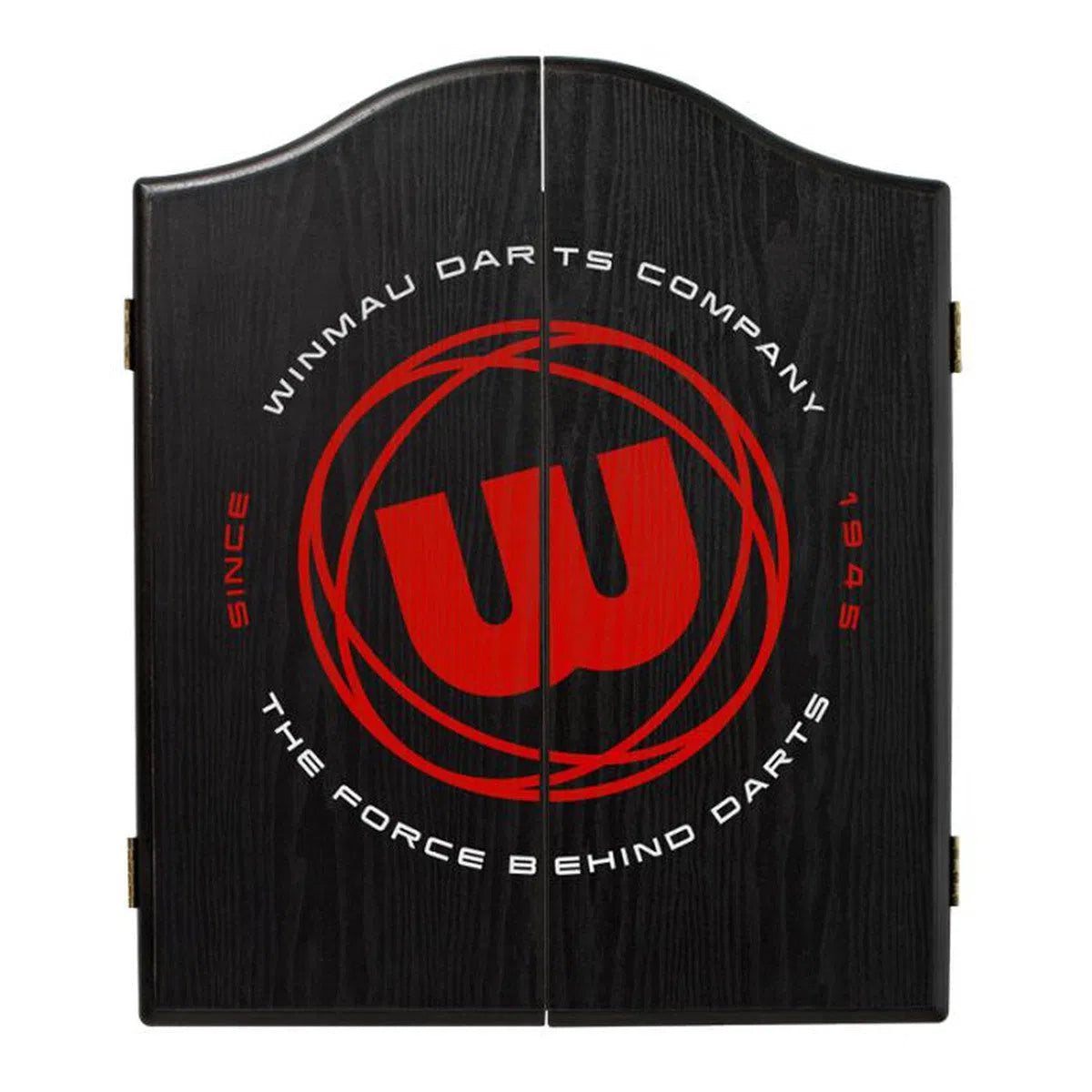 Winmau Roundel Black Dartboard Cabinet