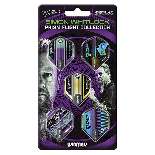 Winmau Simon Whitlock The Wizard Prism Flight Collection-1-Premier Darts