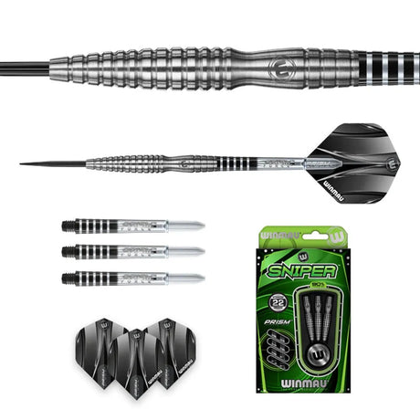 Winmau Sniper Style 2 90% Tungsten Steel Tip Darts