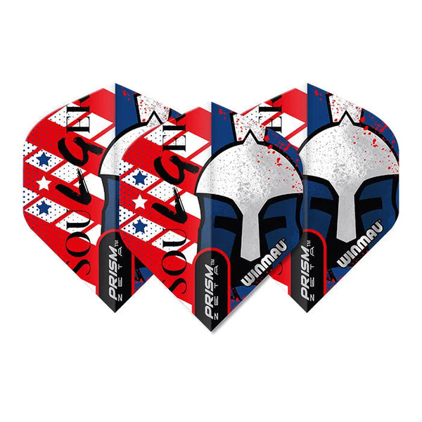 Winmau Specialist Players Leonard Gates Prism Zeta Standard Flights-1-Premier Darts
