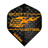 Winmau Specialist Players Standard Scott Waites Black & Orange Dart Flights