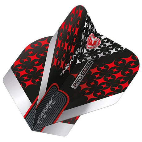 Winmau The King Regal Prism Delta Standard Flights