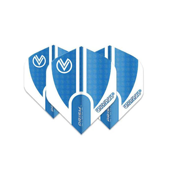 Winmau Vincent Van Der Voort Prism Alpha Blue Standard Flights-1-Premier Darts