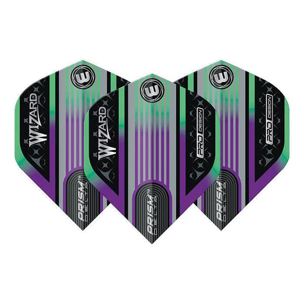 Winmau Wizard Prism Delta Standard Flights-1-Premier Darts