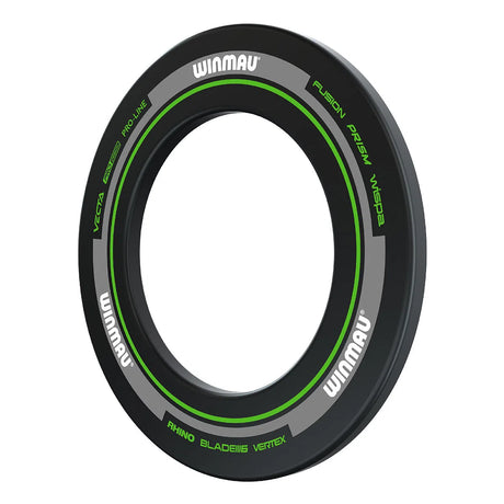 Winmau Advance Black and Green Dartboard Surround