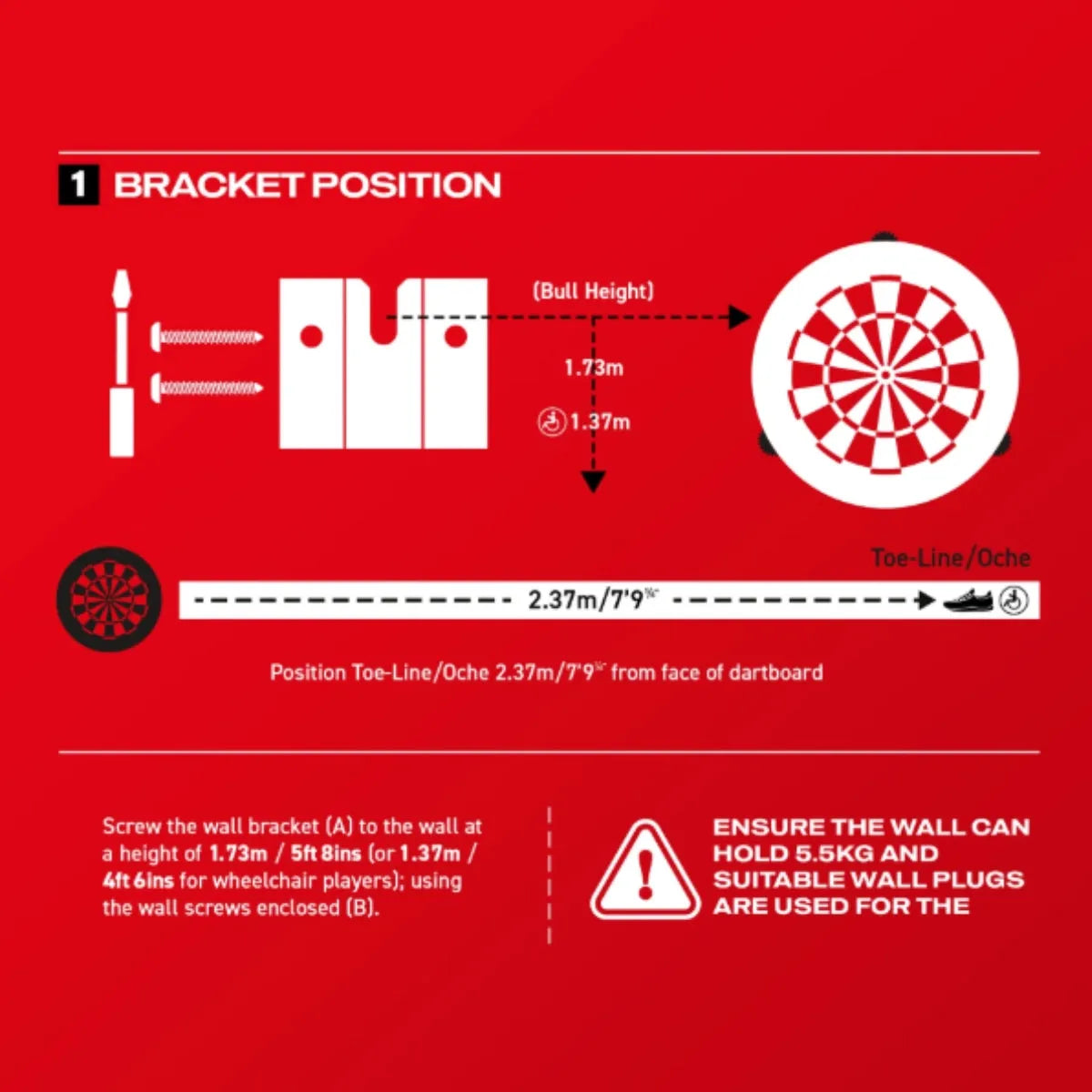 Winmau Blade X Fixing Kit-1-Premier Darts