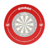 Winmau Dartboard Surround  Printed Red