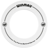 Winmau Dartboard Surround  Printed White