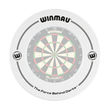 Winmau Dartboard Surround  Printed White