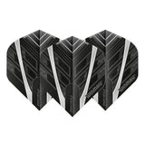 Winmau Prism Alpha Extra Thick Standard Black and Grey Flights