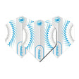 Winmau Prism Zeta Circles Extra Thick Flights