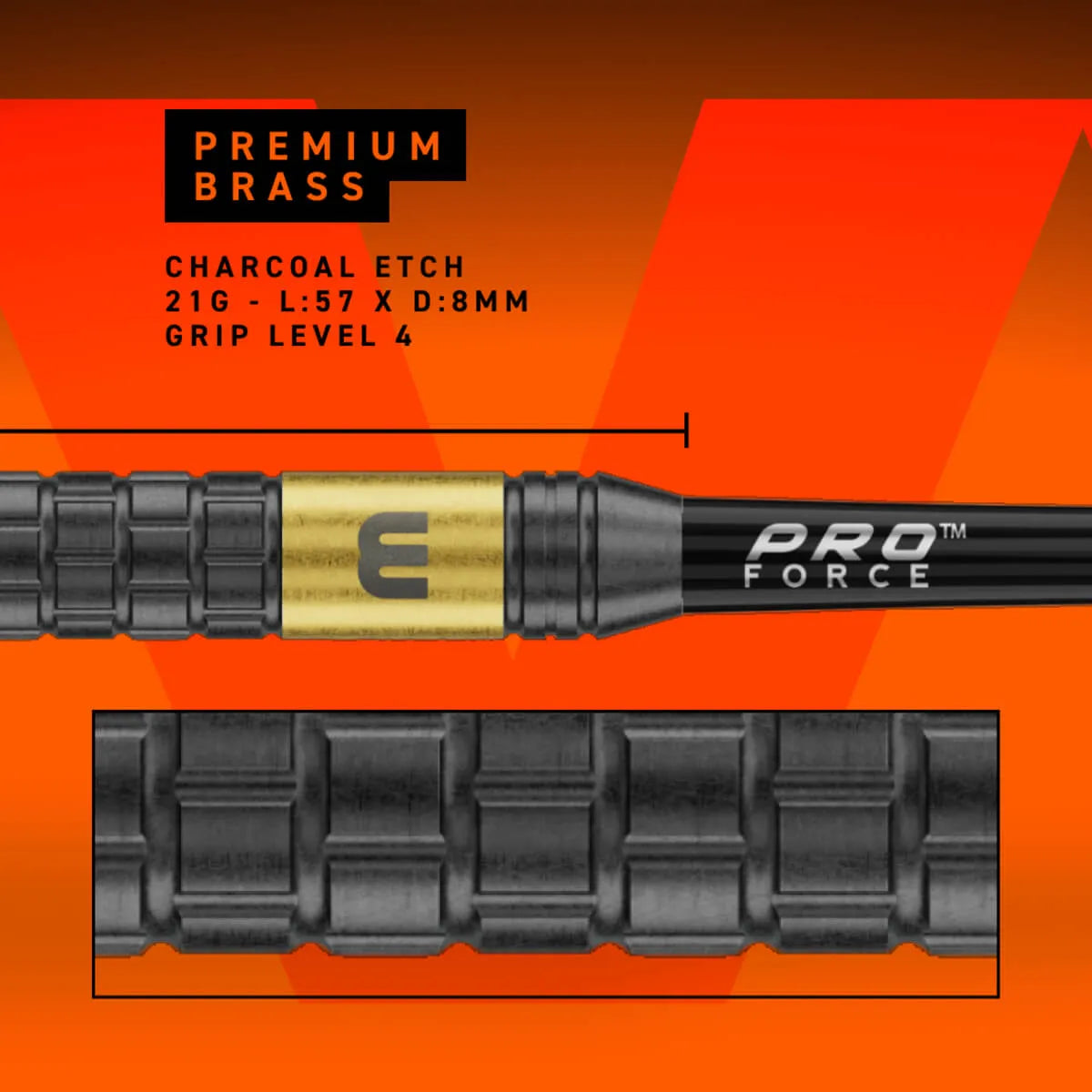 Winmau Gian van Veen Core Brass Steel Tip Darts-4-21 GRAM-Premier Darts