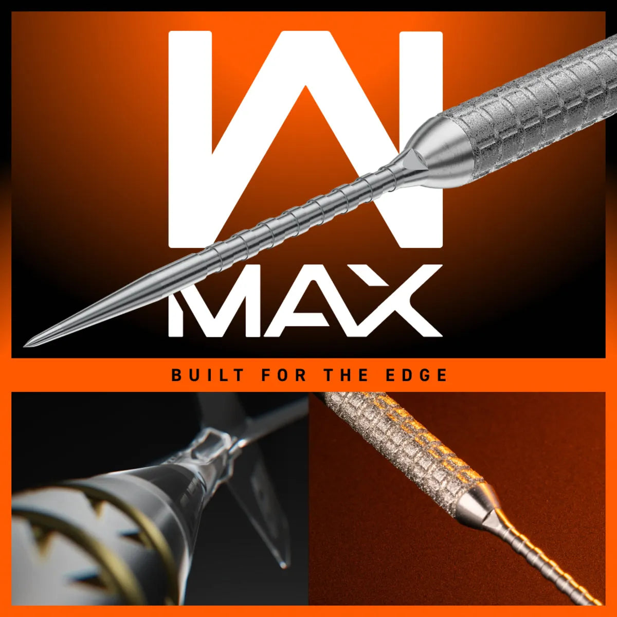 Winmau Gian van Veen W-Max SP 90% Tungsten Steel Tip Darts-2-22 GRAM-Premier Darts