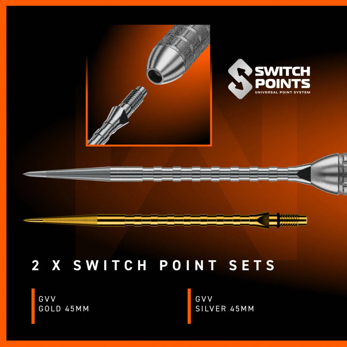 Winmau Gian van Veen W-Max SP 90% Tungsten Steel Tip Darts-4-22 GRAM-Premier Darts