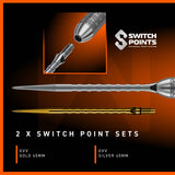 Winmau Gian van Veen W-Max SP 90% Tungsten Steel Tip Darts-4-22 GRAM-Premier Darts