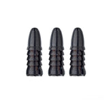 Winmau Plain Aluminium Flight Savers-2-Black-Premier Darts