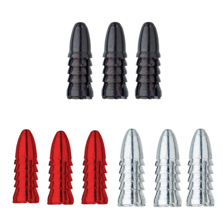 Winmau Plain Aluminium Flight Savers-1-Black-Premier Darts