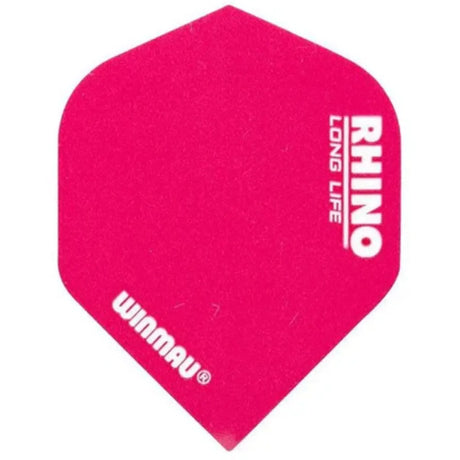 Winmau Rhino Extra Thick Dart Flights-8-Pink-Premier Darts