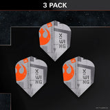 Target Darts Star Wars XWING Pro Ultra No6 Dart Flights x3 Sets