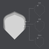 Target Darts Star Wars XWING Pro Ultra No6 Dart Flights x3 Sets