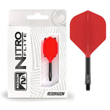 Red Dragon Nitro Flite - Integrated Flight and Shaft - Black & Red
