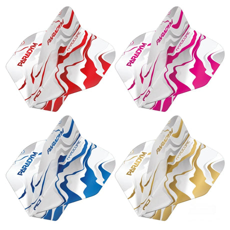 Red Dragon Paradym Premium Standard Flights-1-Blue-Premier Darts