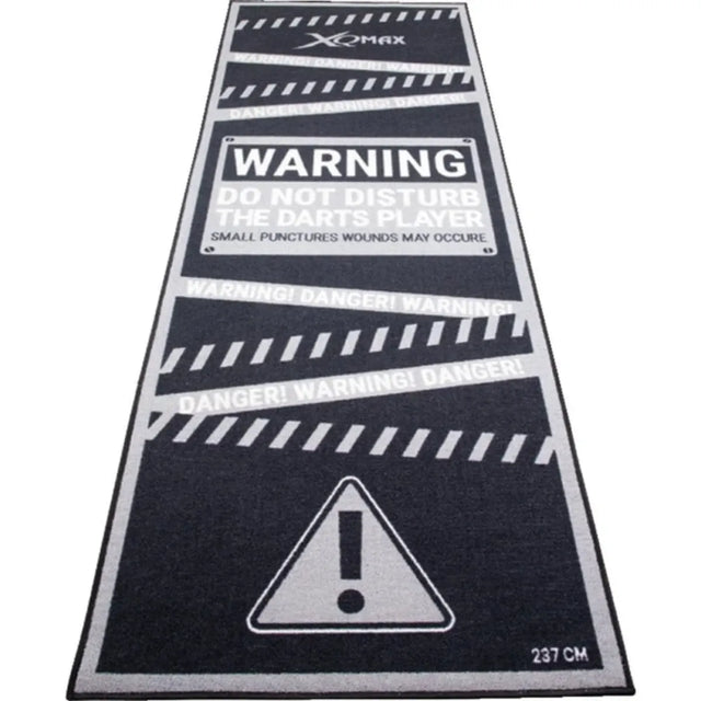 XQ Max Dartmat Warning Design