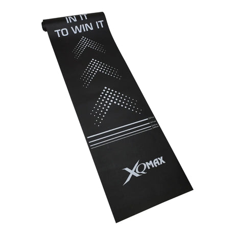XQ Max PVC Dartmat Black White Arrow