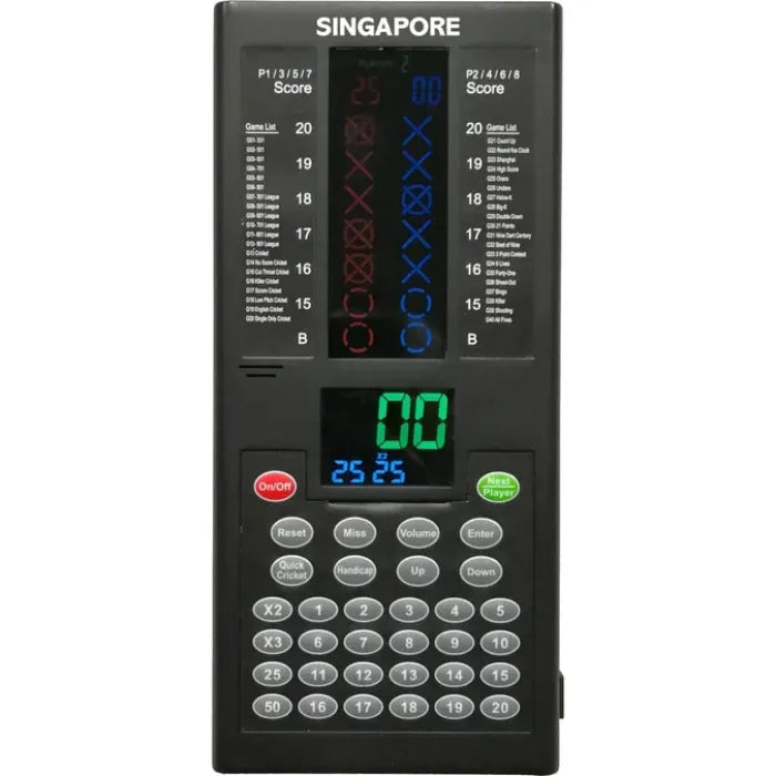 XQ Max Singapore Electronic Darts Counter