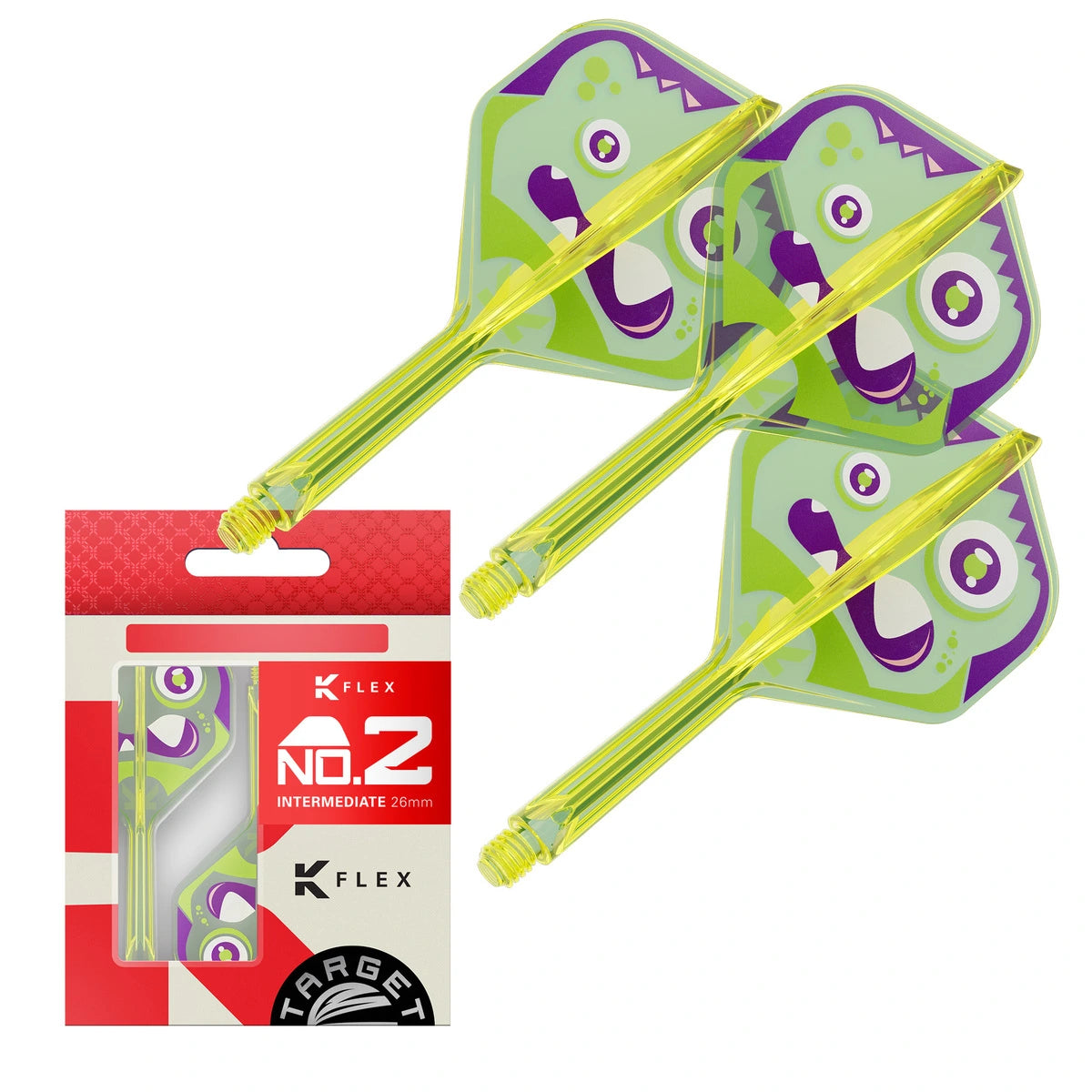Target Japan Xeno K-Flex Flight System No2-6-Intermediate-Premier Darts