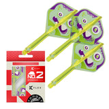 Target Japan Xeno K-Flex Flight System No2-6-Intermediate-Premier Darts