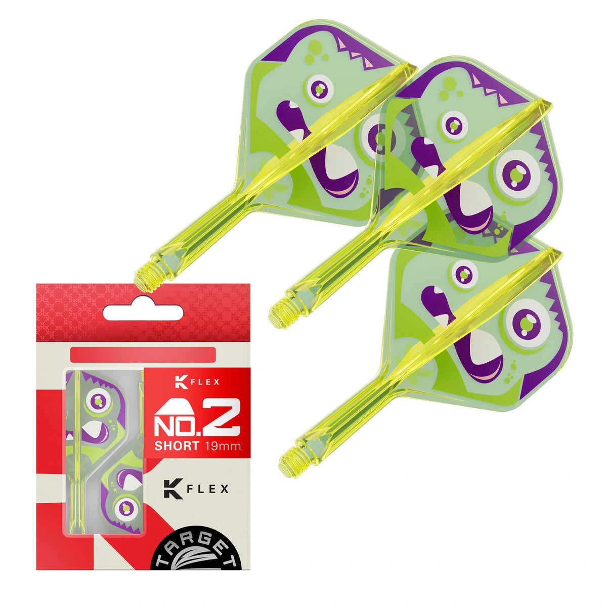Target Japan Xeno K-Flex Flight System No2-5-Short-Premier Darts