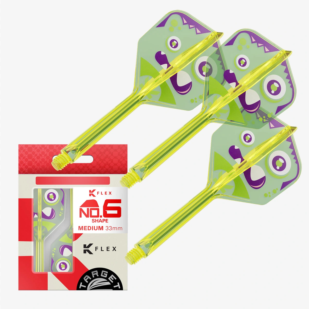 Target Japan Xeno K-Flex Flight System No6-7-Medium-Premier Darts