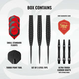 Shot Zen Missile TP 90% Tungsten Steel Tip Darts-3-22 GRAM-Premier Darts