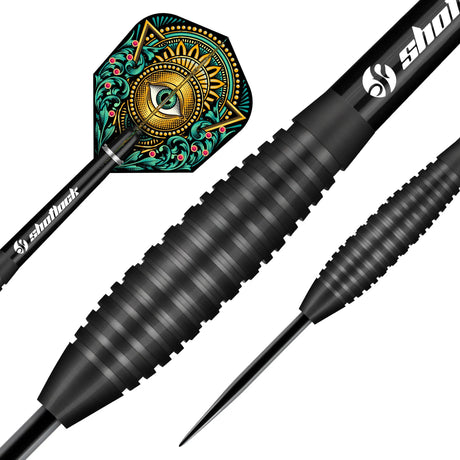 Shot Zen Series Kensho 90% Tungsten Steel Tip Darts-2-22 GRAM-Premier Darts