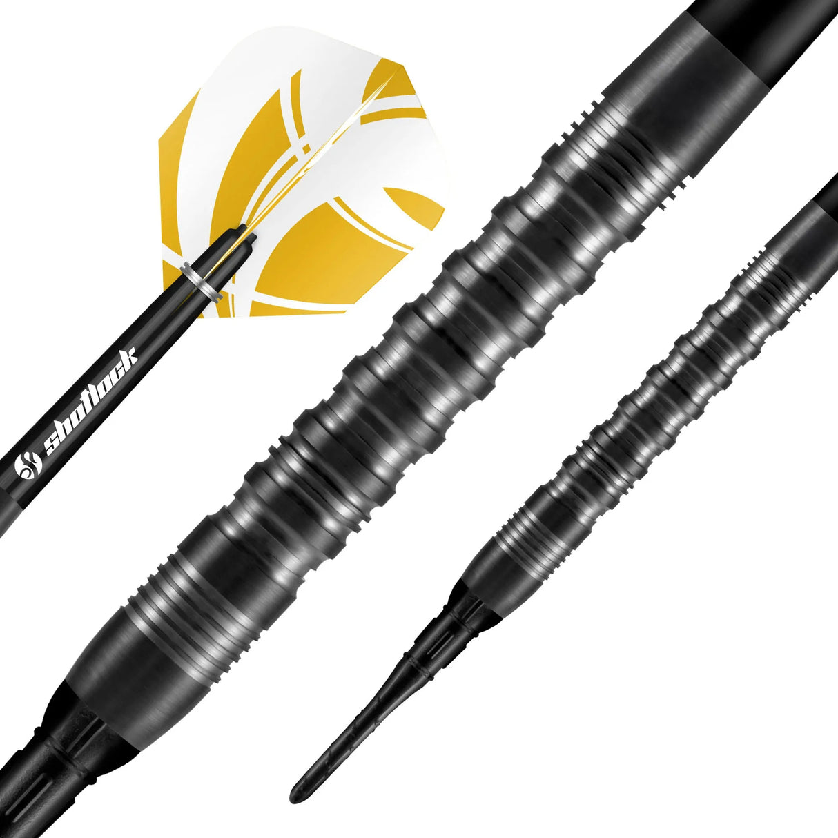 Shot Zen Series Tanto 90% Tungsten Soft Tip Darts-2-18 GRAM-Premier Darts