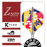 Target Japan Zenith G2 K-Flex Flight System No2-8-Short-Premier Darts