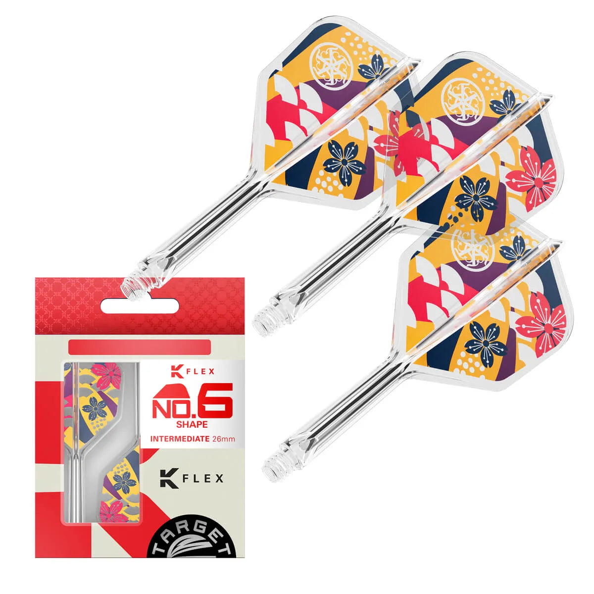 Target Japan Zenith G2 K-Flex Flight System No6-7-Intermediate-Premier Darts