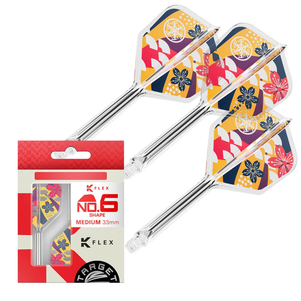 Target Japan Zenith G2 K-Flex Flight System No6-9-Medium-Premier Darts