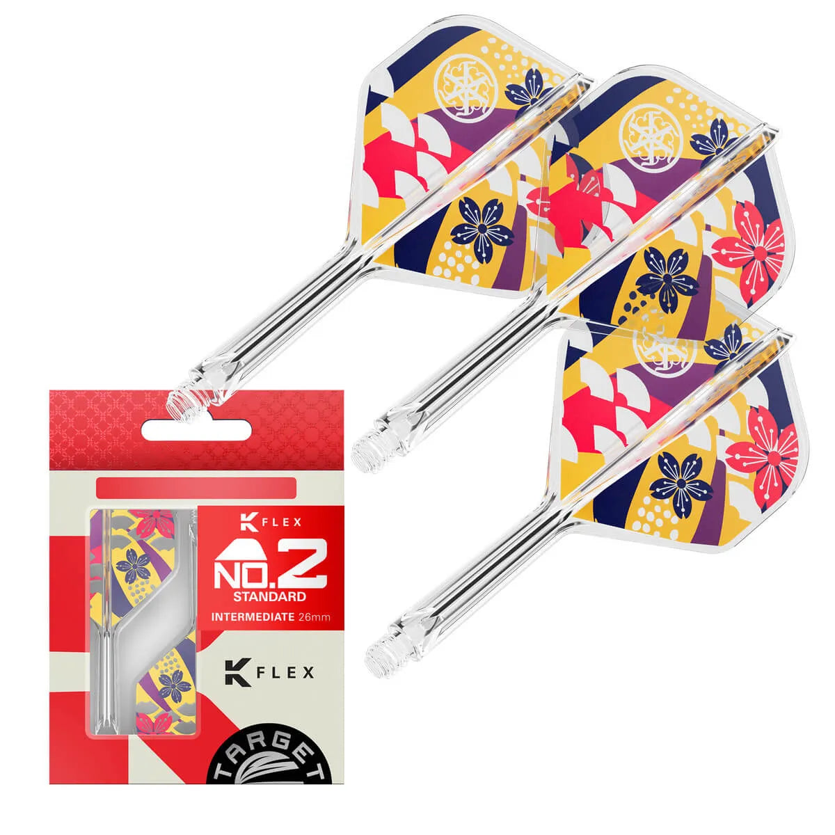 Target Japan Zenith G2 K-Flex Flight System No2-4-Intermediate-Premier Darts