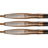 Bull's NL Bronzo Flux CP 90% Tungsten Steel Tip Darts-3-23 GRAM-Premier Darts