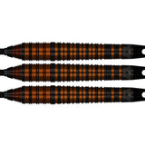 Bull's NL Dirk van Duijvenbode Black CP 80% Tungsten Steel Tip Darts-3-22 GRAM-Premier Darts