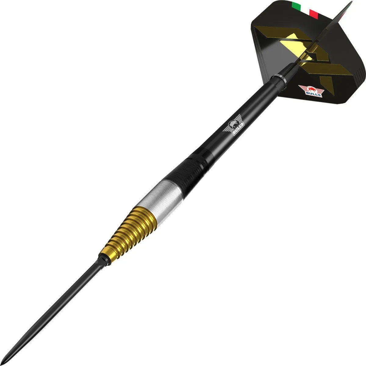 Bull's NL Massimo Dalla-Rosa CP 90% Tungsten Steel Tip Darts-2-20 GRAM-Premier Darts