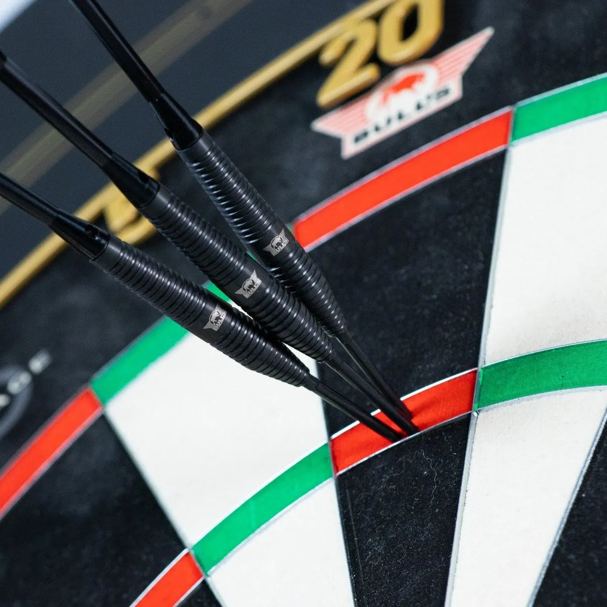 Bull's NL Max Hopp Black CP 80% Tungsten Steel Tip Darts-5-22 GRAM-Premier Darts