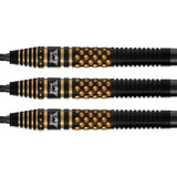 Bull's NL Richard Veenstra E2 Black CP 90% Tungsten Steel Tip Darts-3-23 GRAM-Premier Darts