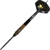 Bull's NL Richard Veenstra E2 Black CP 90% Tungsten Steel Tip Darts-2-23 GRAM-Premier Darts