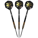 Bull's NL Richard Veenstra E2 Black CP 90% Tungsten Steel Tip Darts-4-23 GRAM-Premier Darts
