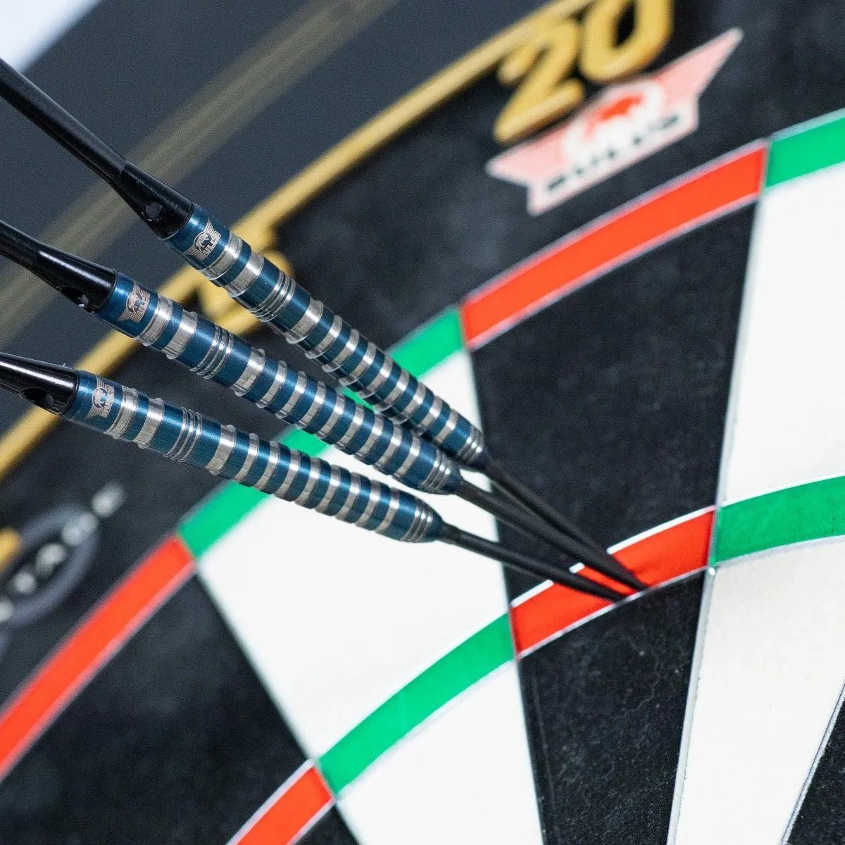 Bull's NL Ricky Evans Blue CP 80% Tungsten Steel Tip Darts-5-21 GRAM-Premier Darts