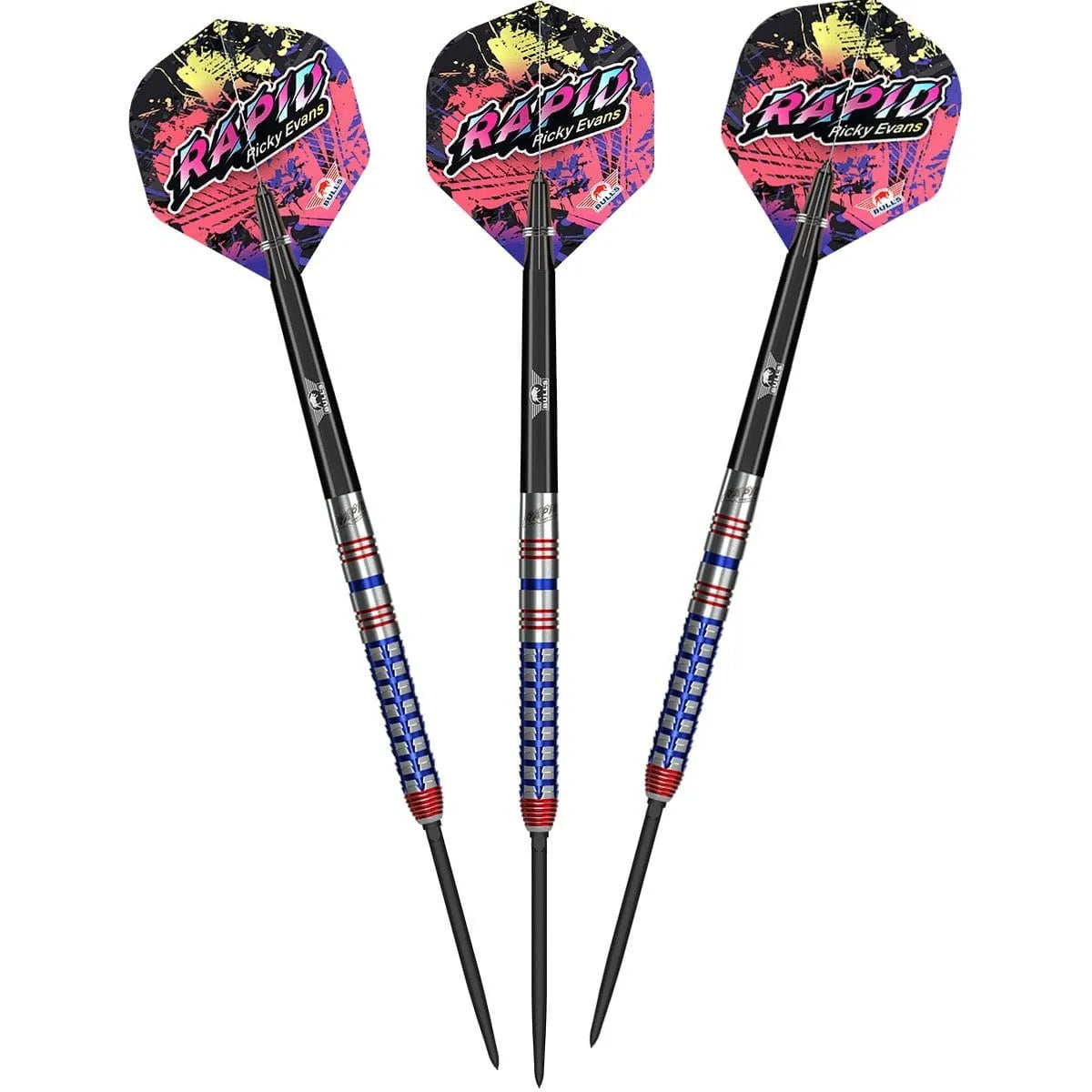 Bull's NL Ricky Evans CP 90% Tungsten Steel Tip Darts-4-20 GRAM-Premier Darts