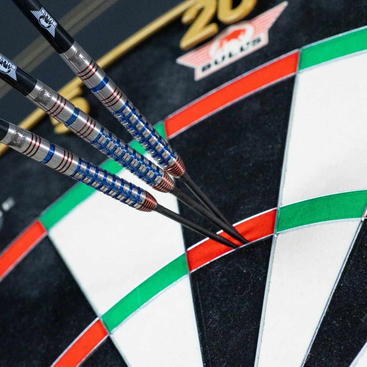 Bull's NL Ricky Evans CP 90% Tungsten Steel Tip Darts-5-20 GRAM-Premier Darts